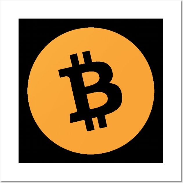 Bitcoin Wall Art by Pektashop